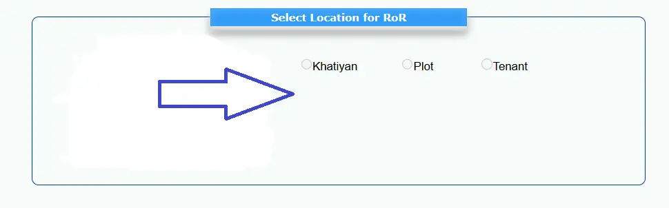 Search options on Bhulekh Odisha - Khatiyan, Plot, Tenant